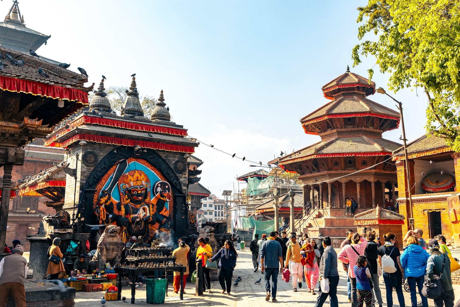 Kathmandu Durbar Square Lively Place