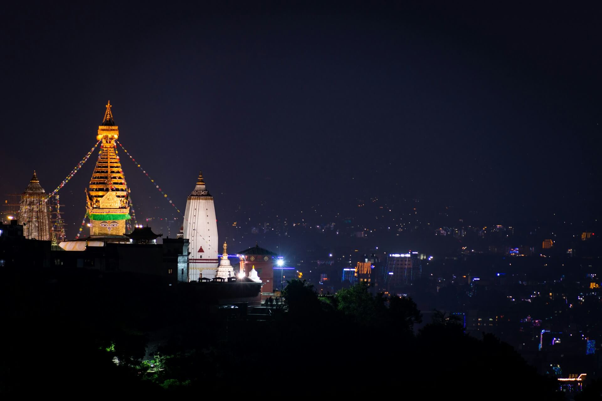 Kathmandu Tour Night View