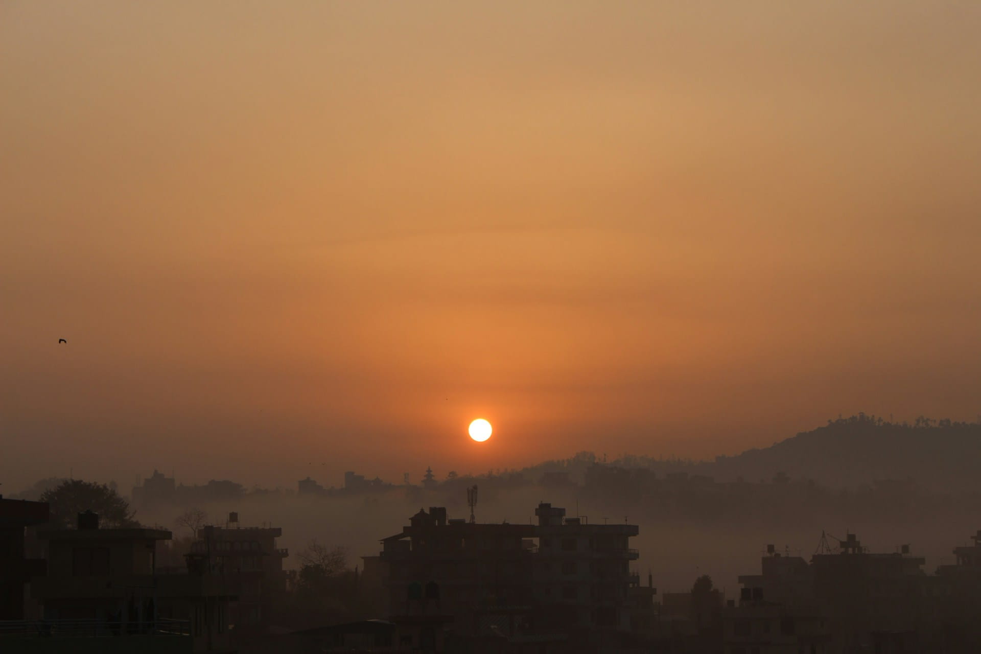 View From Kathmandu Area Actually Looks Like