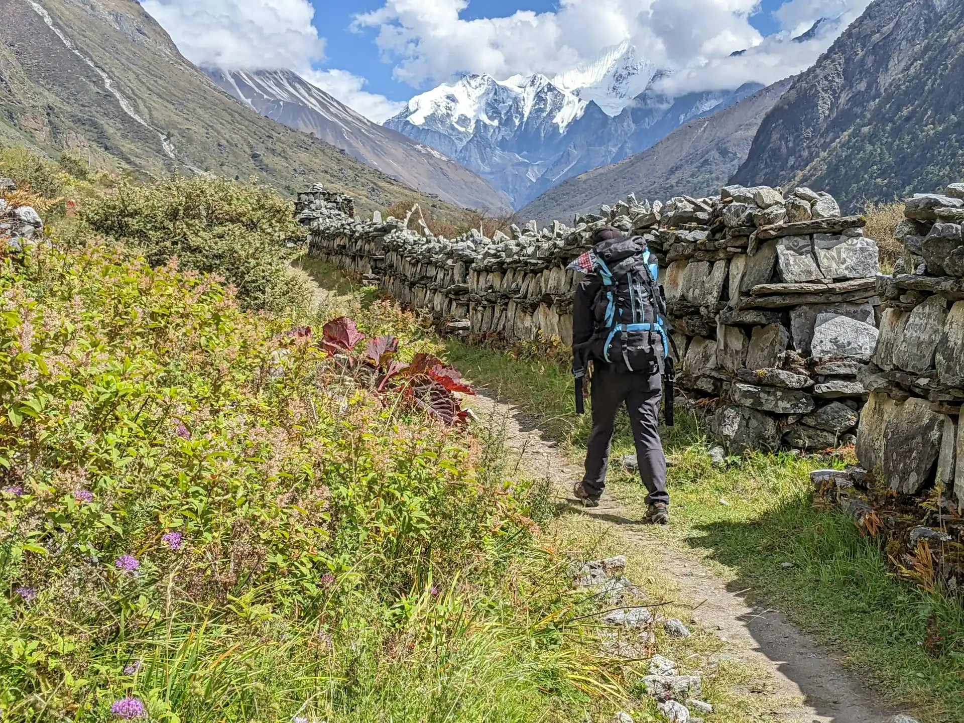 Langtang Valley Trek total distance