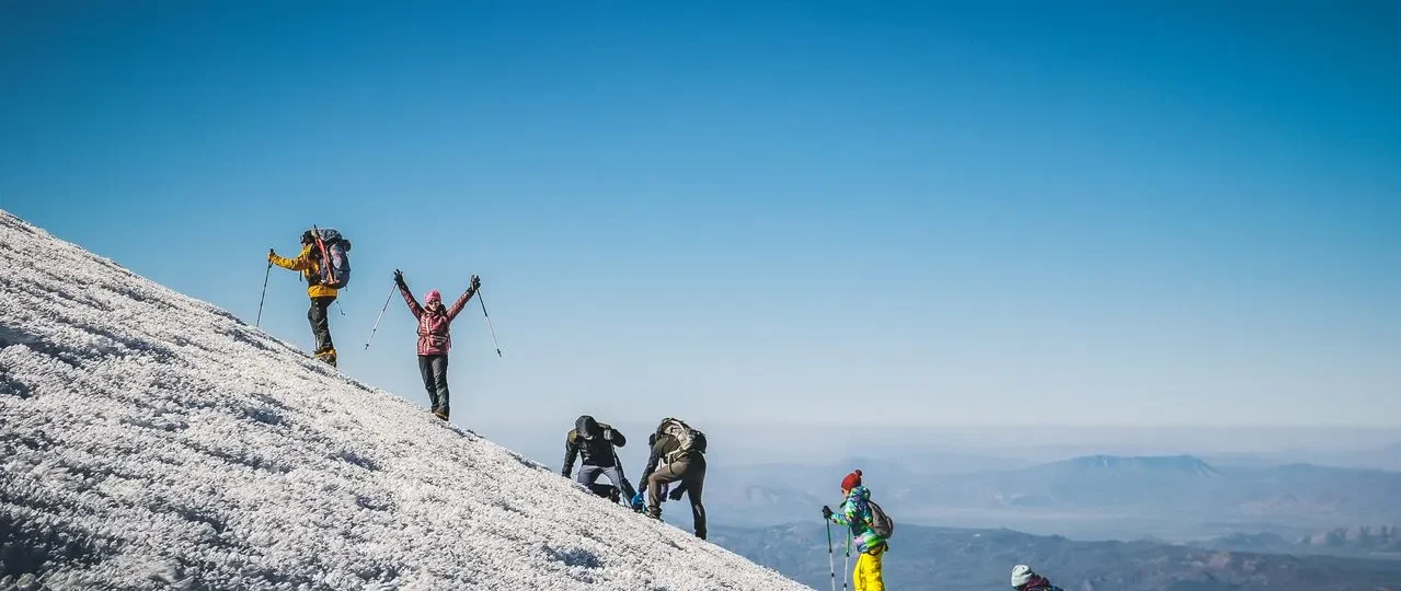 Sherpa mountain climbers