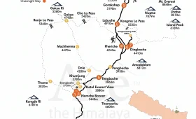 Where Is Mount Everest Located on a Map