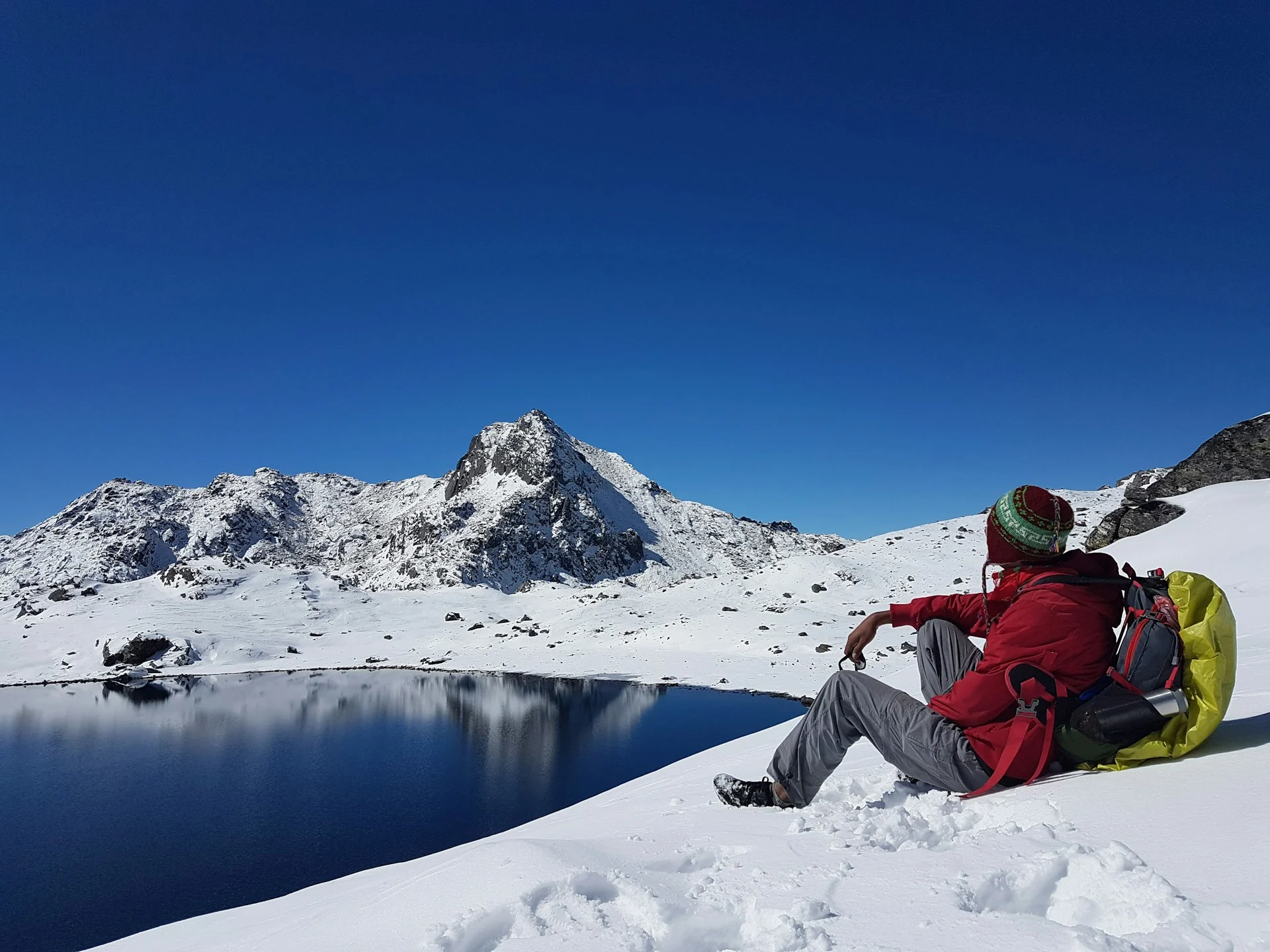 how many km is Langtang Valley Trek